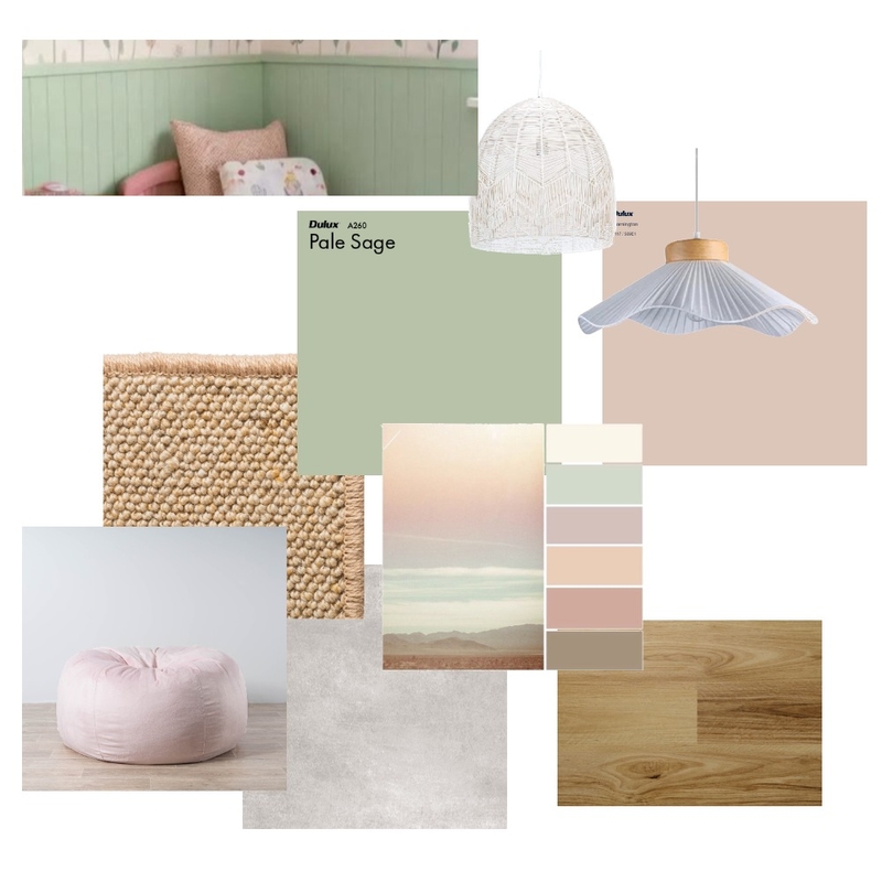 חדר משחקים Interior Design Mood Board by zvi