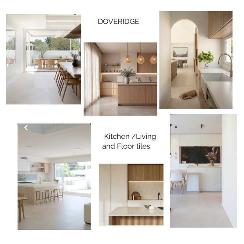 Doveridge Look and Feel Kitchen Living Interior Design Mood Board by evasaunders