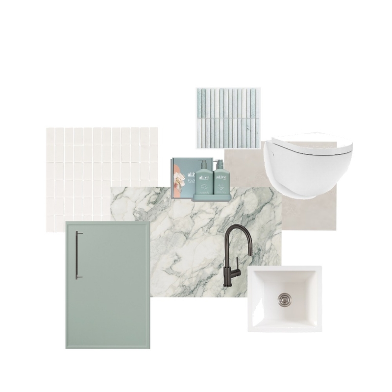 Terrace laundry Interior Design Mood Board by On Cue Renovations