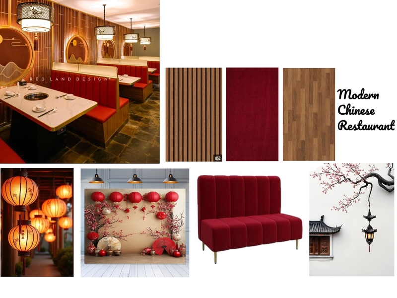 restaurant Interior Design Mood Board by sahar.629
