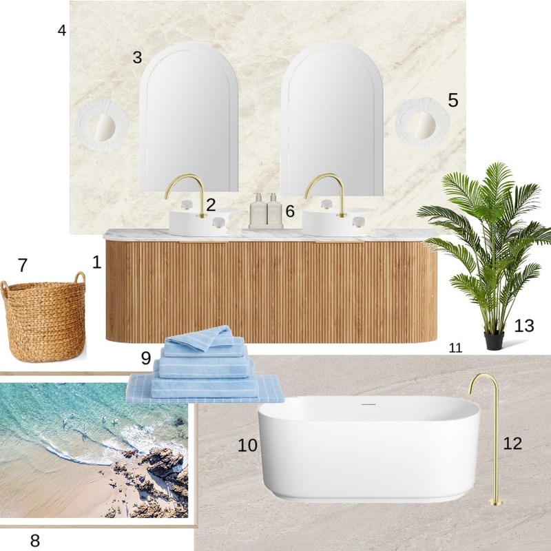 Coastal Sample Board Interior Design Mood Board by Shayla Watson Coastal Sample Board Interior Design Mood Board by Shayla Watson