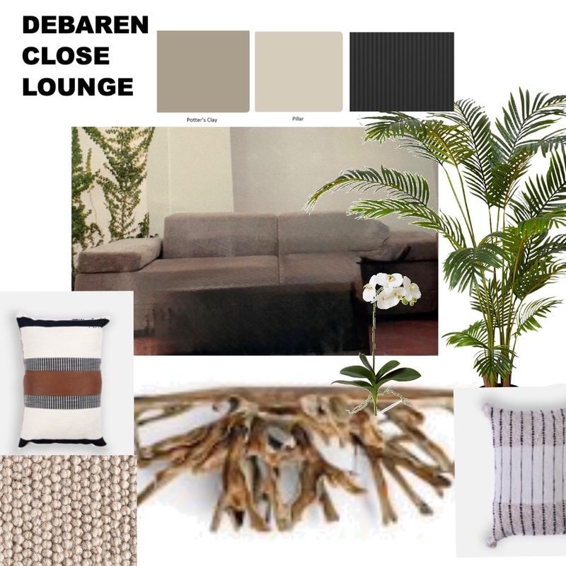 DEBAREN CLOSE LOUNGE Interior Design Mood Board by ShannonCastle