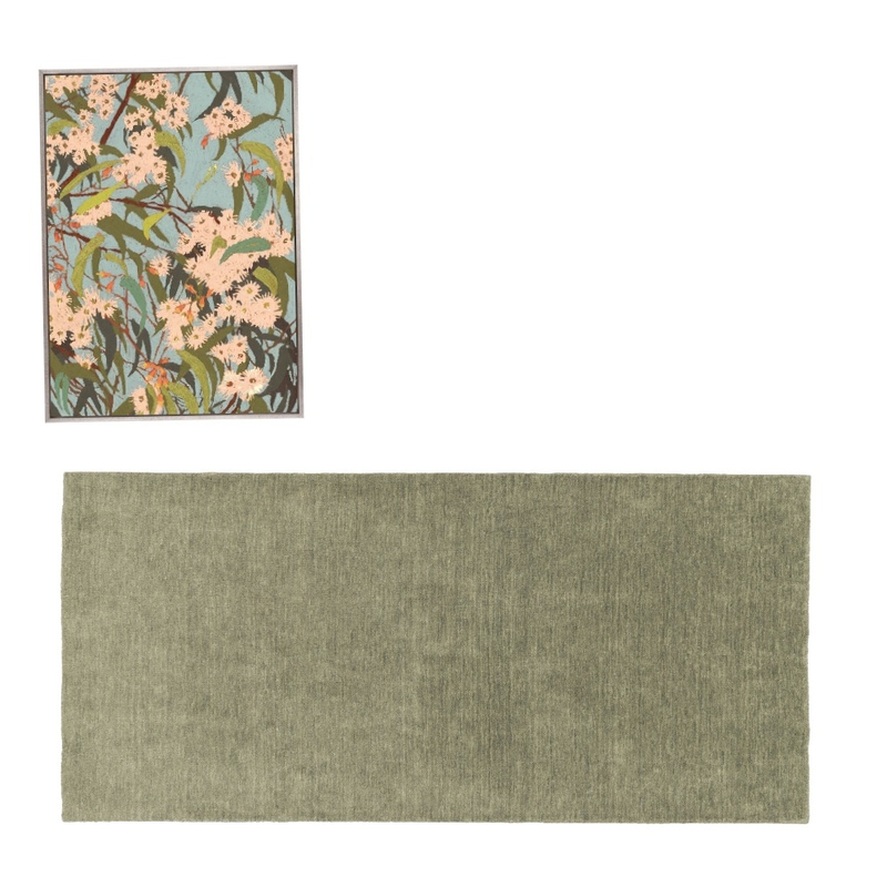 Green Interior Design Mood Board by Morgan Rose