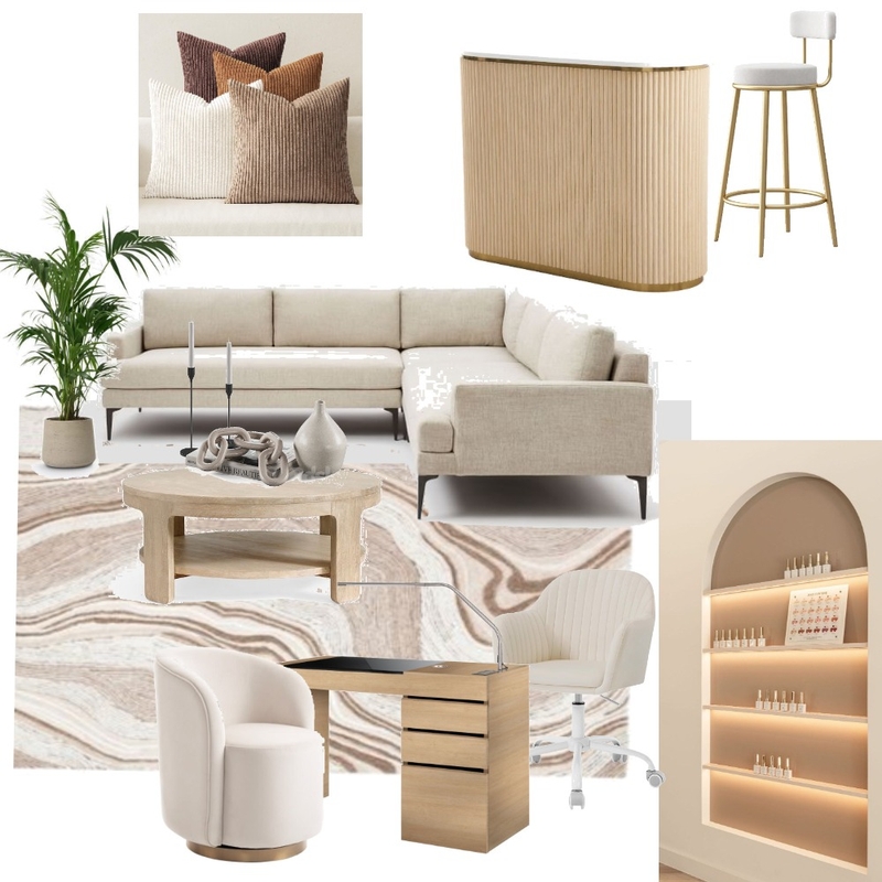 Selise Ramdass Waiting & Reception area Interior Design Mood Board by jdarinteriors