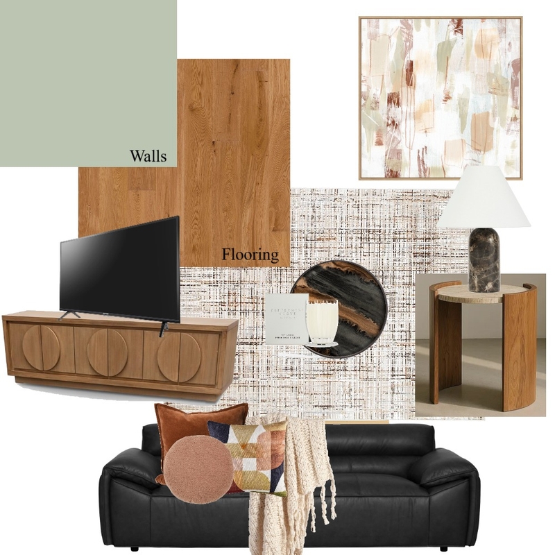 Mums Lounge room: Sample 2 Interior Design Mood Board by d.pokler