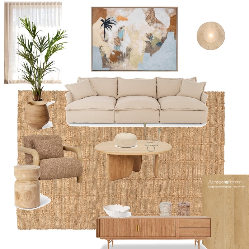 Living neutral Interior Design Mood Board by Kaitiewheels
