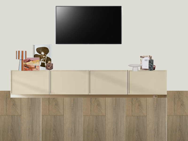 TV wall Interior Design Mood Board by Marn + Lachie