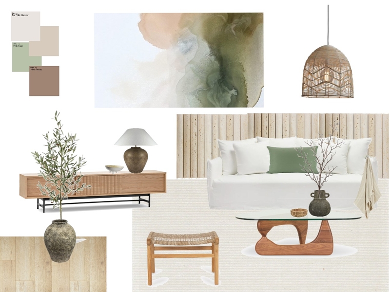 japandi3 Interior Design Mood Board by moneil