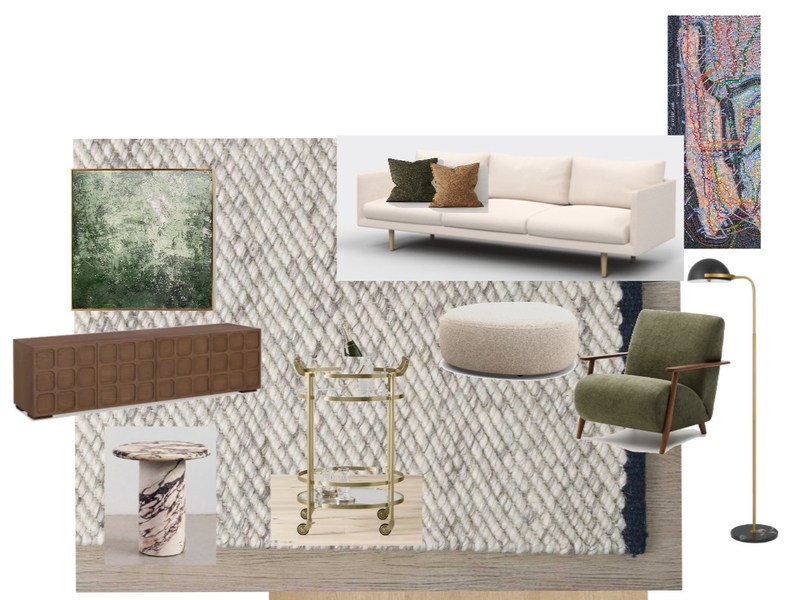 Contemporary Industrial Design_Lisa and Max's Living Room Interior Design Mood Board by Courtney_Doyle_Designs
