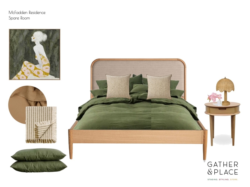 McFadden Residence Interior Design Mood Board by Gather & Place