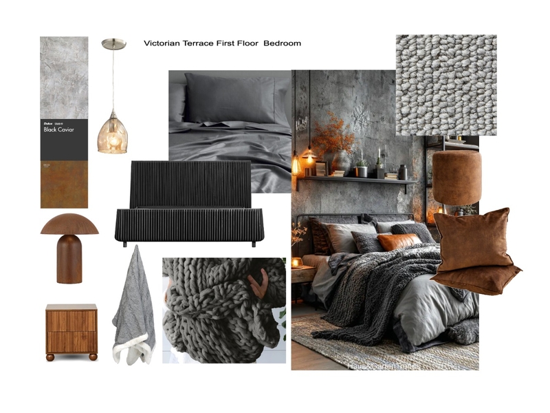 Vic_Terr_First Floor Bedroom Interior Design Mood Board by Bortolotto Interiors