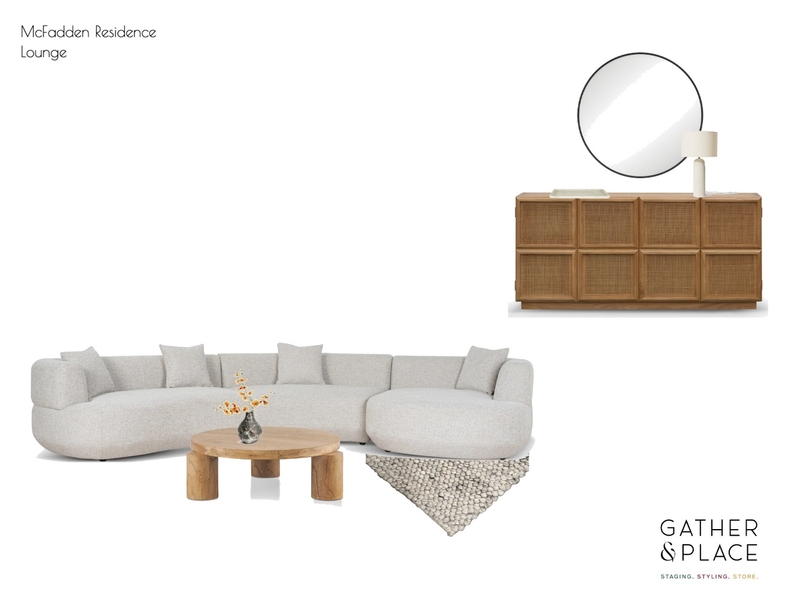 McFadden Residence Interior Design Mood Board by Gather & Place
