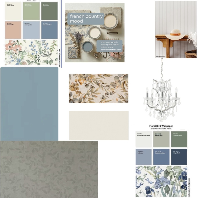 French Provincial Interior Design Mood Board by sandiehorsfield2@gmail.com