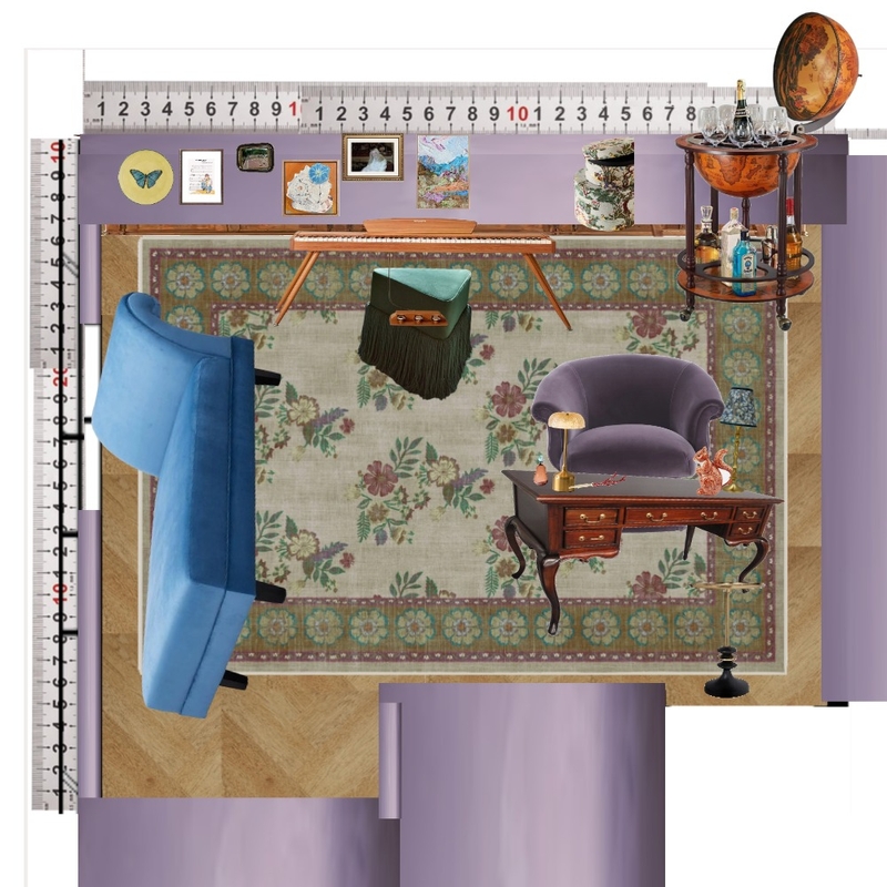 Library Interior Design Mood Board by dl2407