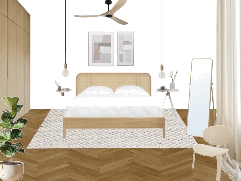 חדר שינה הורים Interior Design Mood Board by brurya_huri