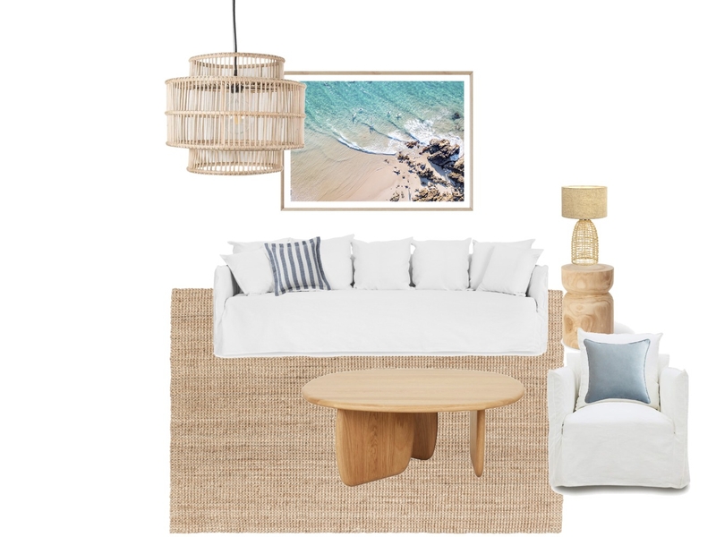 Coastal Living Interior Design Mood Board by RB Interior Design