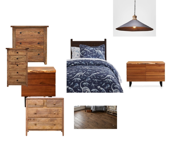 cuarto Jurasico Interior Design Mood Board by Ayrton