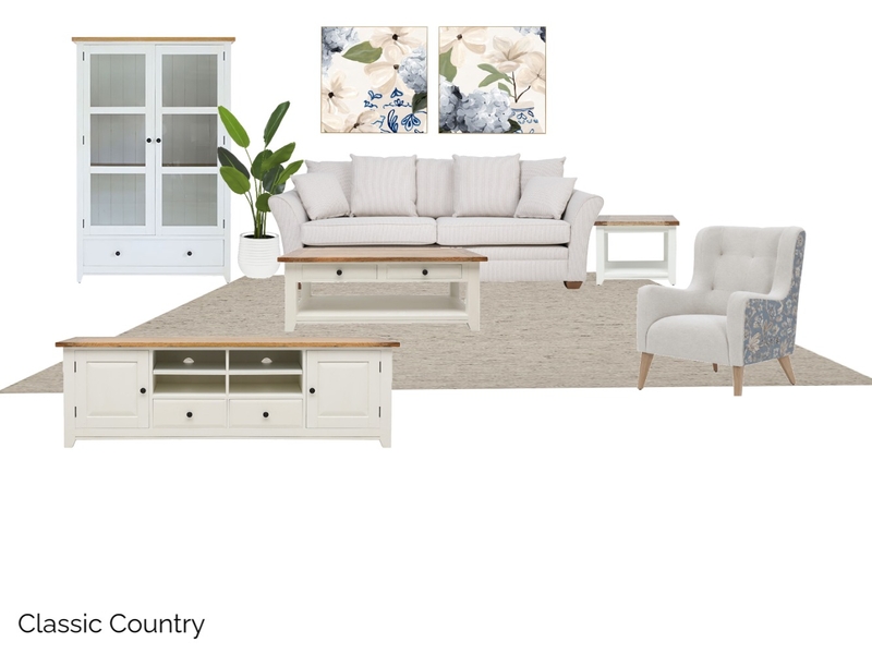 Classic Country Interior Design Mood Board by lauren-b
