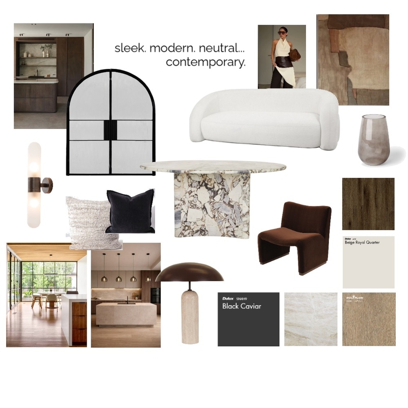Contemporary Moodboard Interior Design Mood Board by kieraross