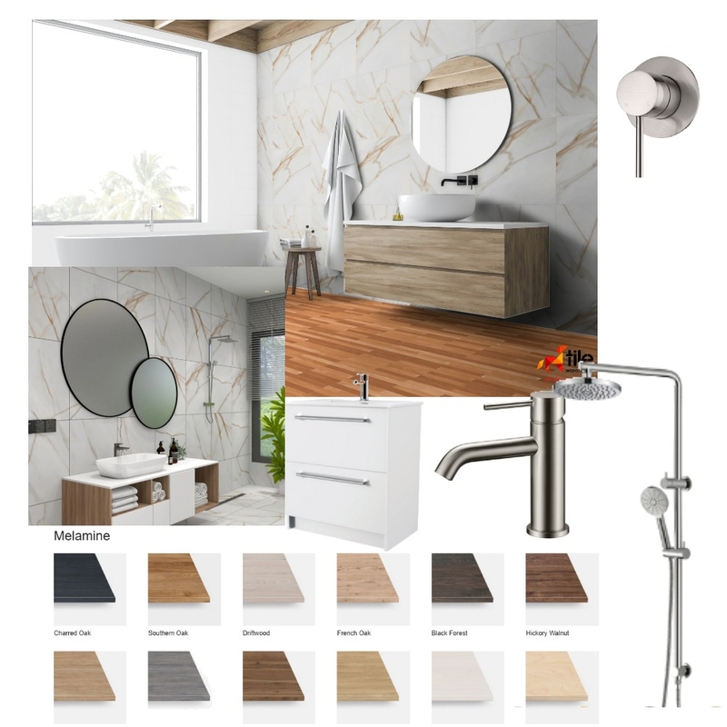 Supra Interior Design Mood Board by hastings@tilewarehouse.co.nz