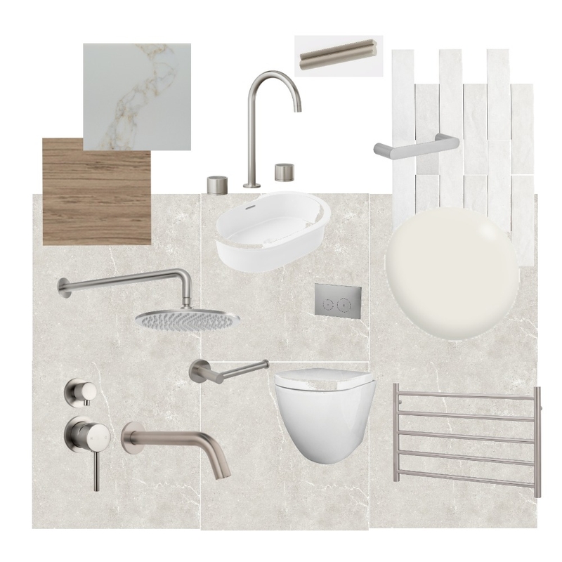 Main Bathroom Interior Design Mood Board by ADS Property Pty Ltd