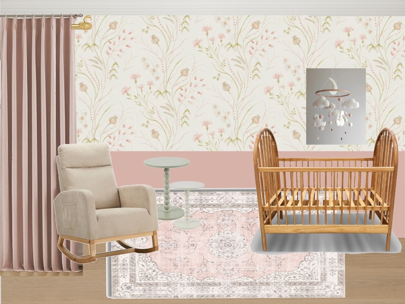 Eleanor's nursery 3 Interior Design Mood Board by Alexandra2019