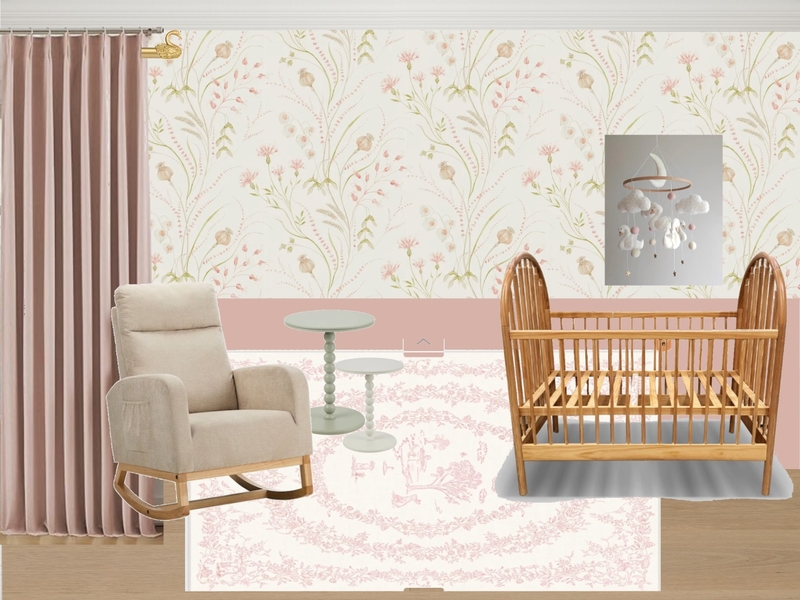Eleanor's nursery 4 Interior Design Mood Board by Alexandra2019