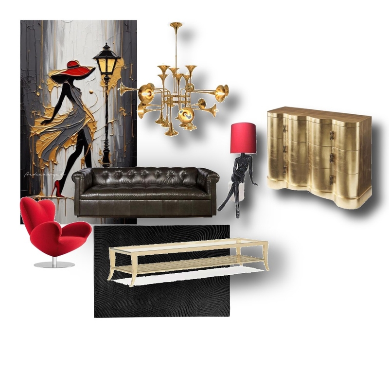 MOODBOARD EKLEKTIKA Interior Design Mood Board by amna.f