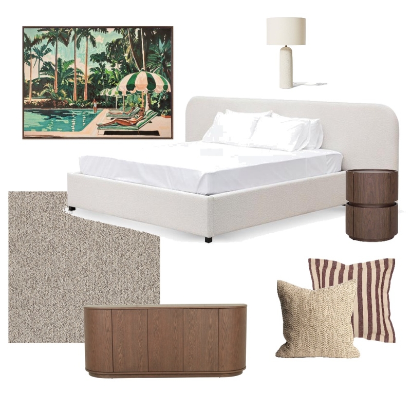 Lagoon - Master bedroom v2 Interior Design Mood Board by MintEquity