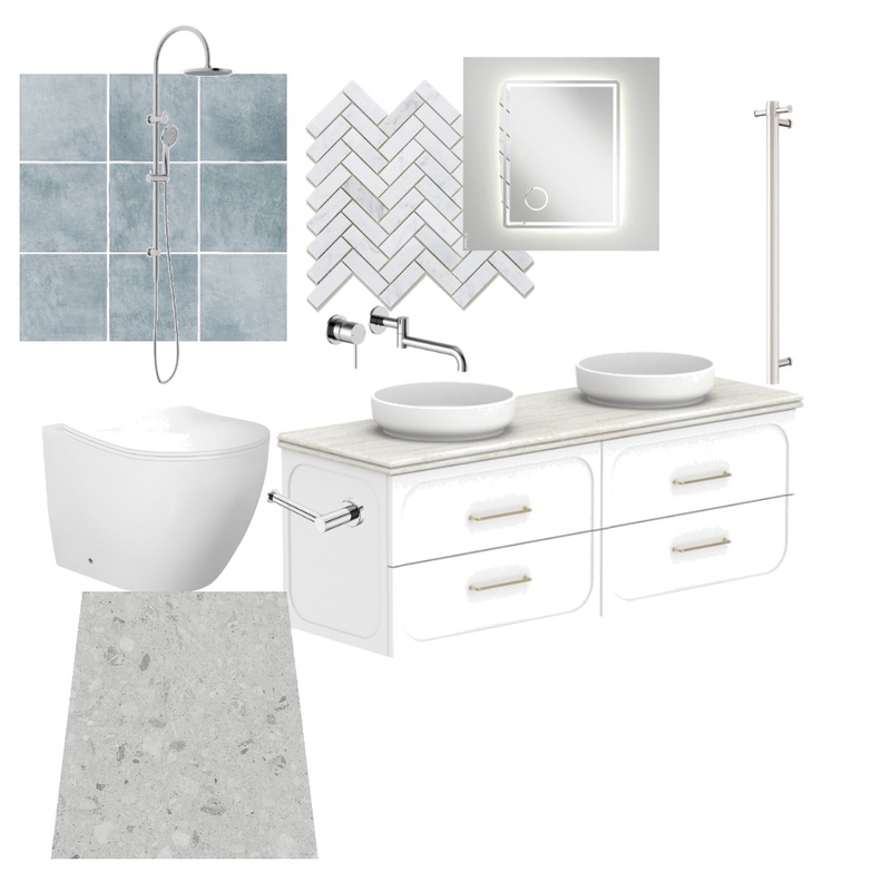 ensuite with herringbone tile Interior Design Mood Board by lindakoutsos@gmail.com ensuite with herringbone tile Interior Design Mood Board by lindakoutsos@gmail.com