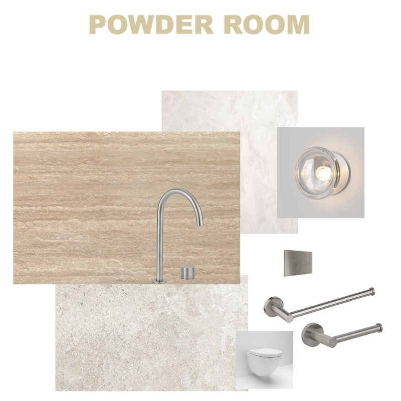 POWDER ROOM Interior Design Mood Board by FMA INTERIORS POWDER ROOM Interior Design Mood Board by FMA INTERIORS