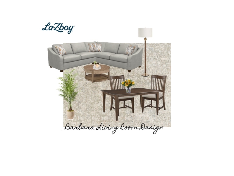 Barbera Living Room Design Interior Design Mood Board by Sheryl4H
