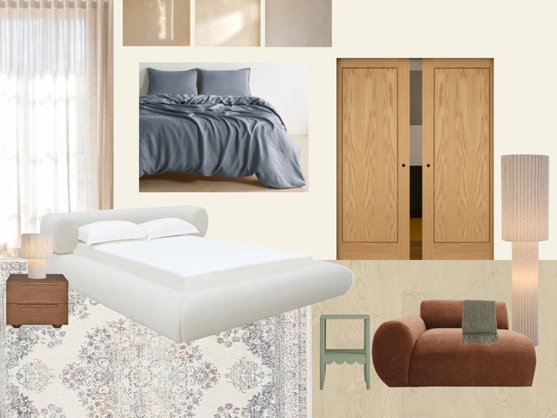 RISD Bedroom Assignment Final Interior Design Mood Board by lingf.zhou@gmail.com