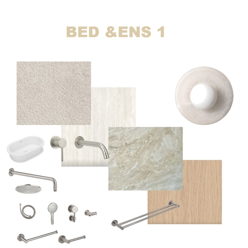 BED & ENS 1 Interior Design Mood Board by FMA INTERIORS BED & ENS 1 Interior Design Mood Board by FMA INTERIORS