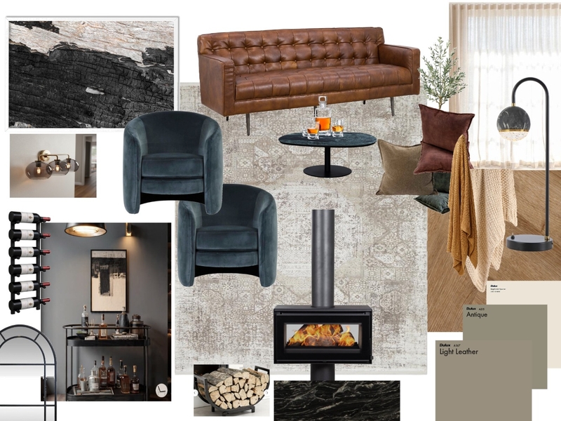 lang Interior Design Mood Board by Marlowe Interiors