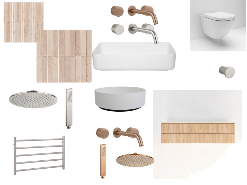 Ensuite Interior Design Mood Board by tylerellebrown@gmail.com
