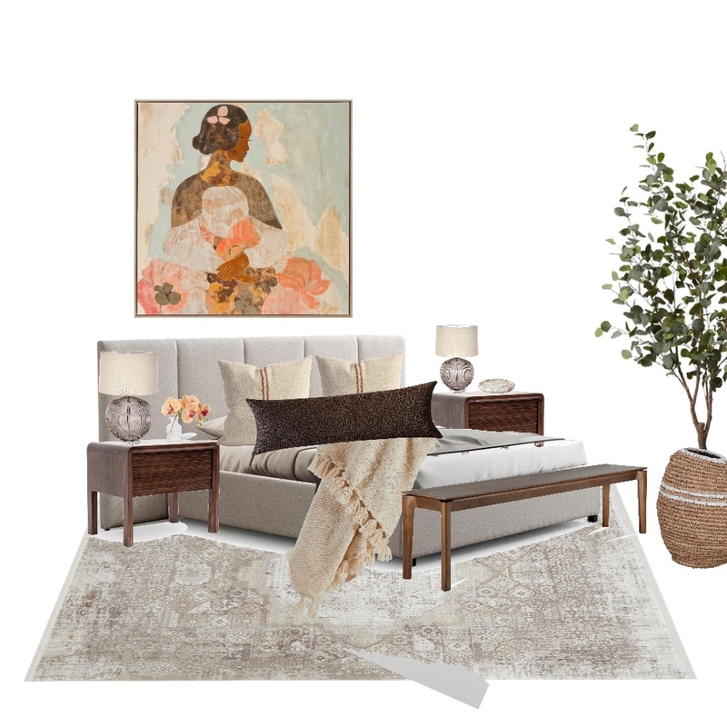 bedroom Interior Design Mood Board by studiomello