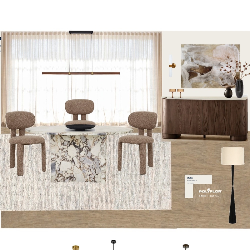 Contemporary Interior Design Mood Board by kieraross
