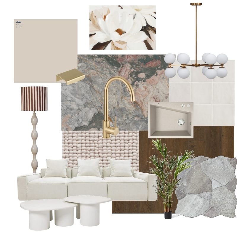 Moody dark tone interior Interior Design Mood Board by A.M. Interior Styling