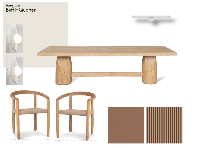 Project Boronia Dining Banquette Interior Design Mood Board by Manea Interior Design & Styling