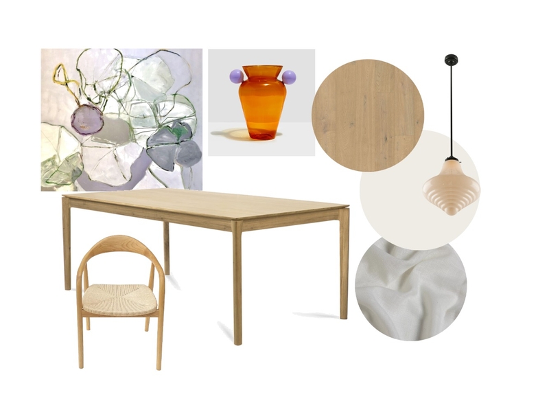 Digital Board Dining Room (Brad and Sylvia) Interior Design Mood Board by Jervis