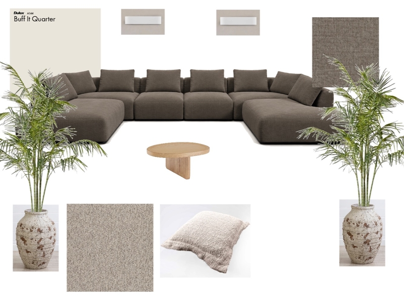Project Boronia Media room Interior Design Mood Board by Manea Interior Design & Styling