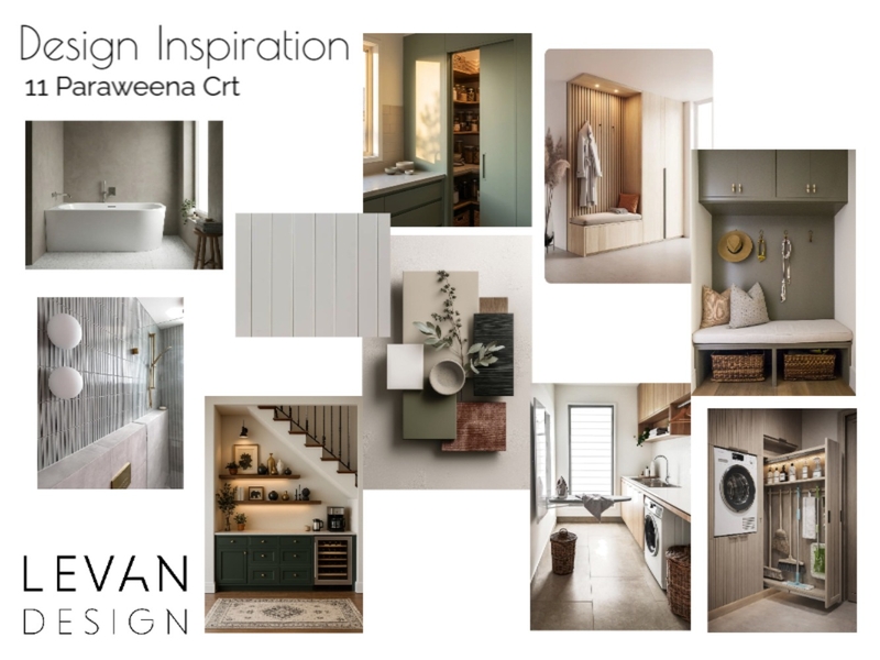 Paraweena Court Interior Design Mood Board by Levan Design