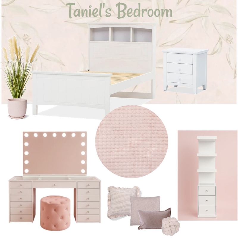 Taniels Bedroom Interior Design Mood Board by Style by Sisters