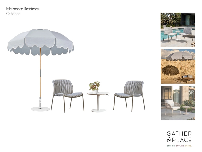 McFadden Residence Interior Design Mood Board by Gather & Place