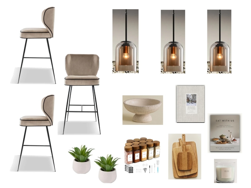 salon james chloe Interior Design Mood Board by Studiohomeluxury