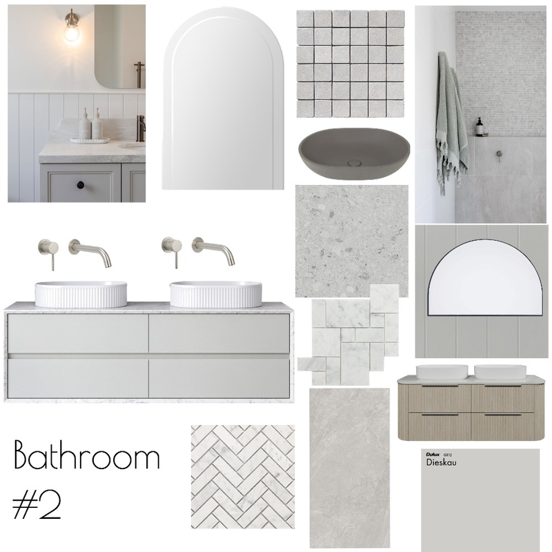 Edwards Close Bathroom #2 Interior Design Mood Board by Marsta Projects & Designs Edwards Close Bathroom #2 Interior Design Mood Board by Marsta Projects & Designs