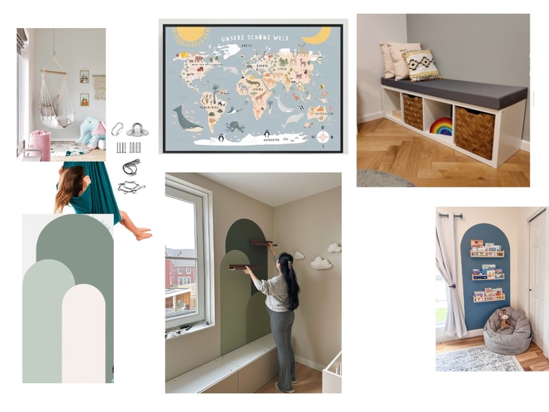חדר זיו Interior Design Mood Board by tzlilshu