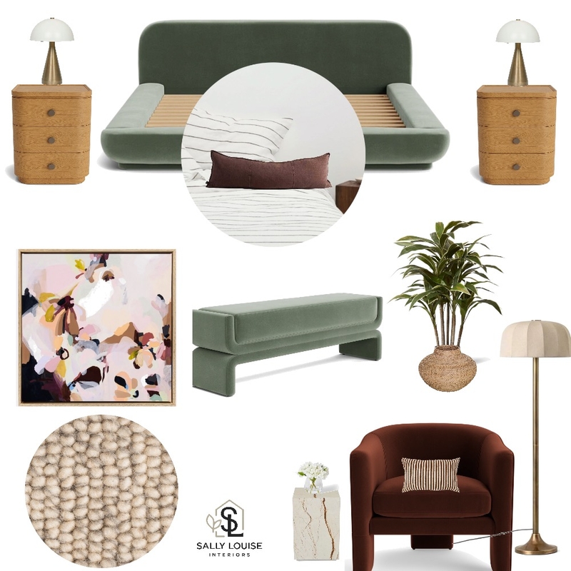 Orchard Bedroom #3 Interior Design Mood Board by Sally Louise Interiors Orchard Bedroom #3 Interior Design Mood Board by Sally Louise Interiors
