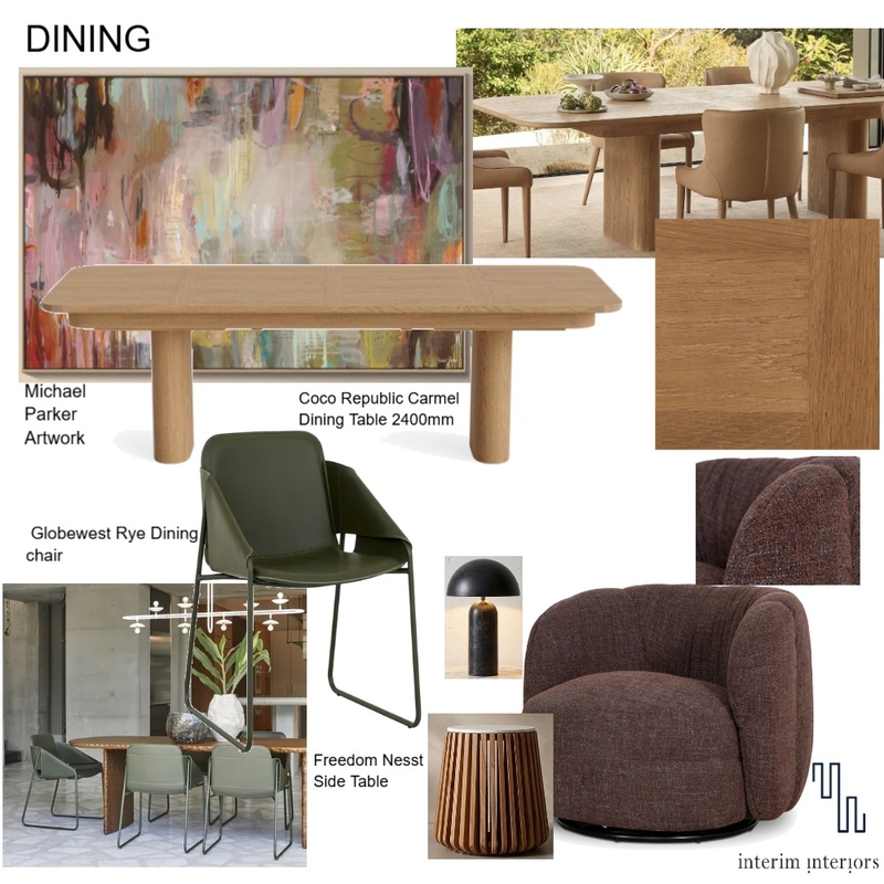 Melinda and Greg Interior Design Mood Board by Interim Interiors